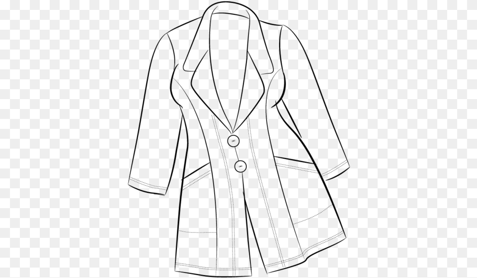 Vector Stock Point Grey Heather Lake Diane Kennedy Jacket, Clothing, Coat, Fashion, Robe Png