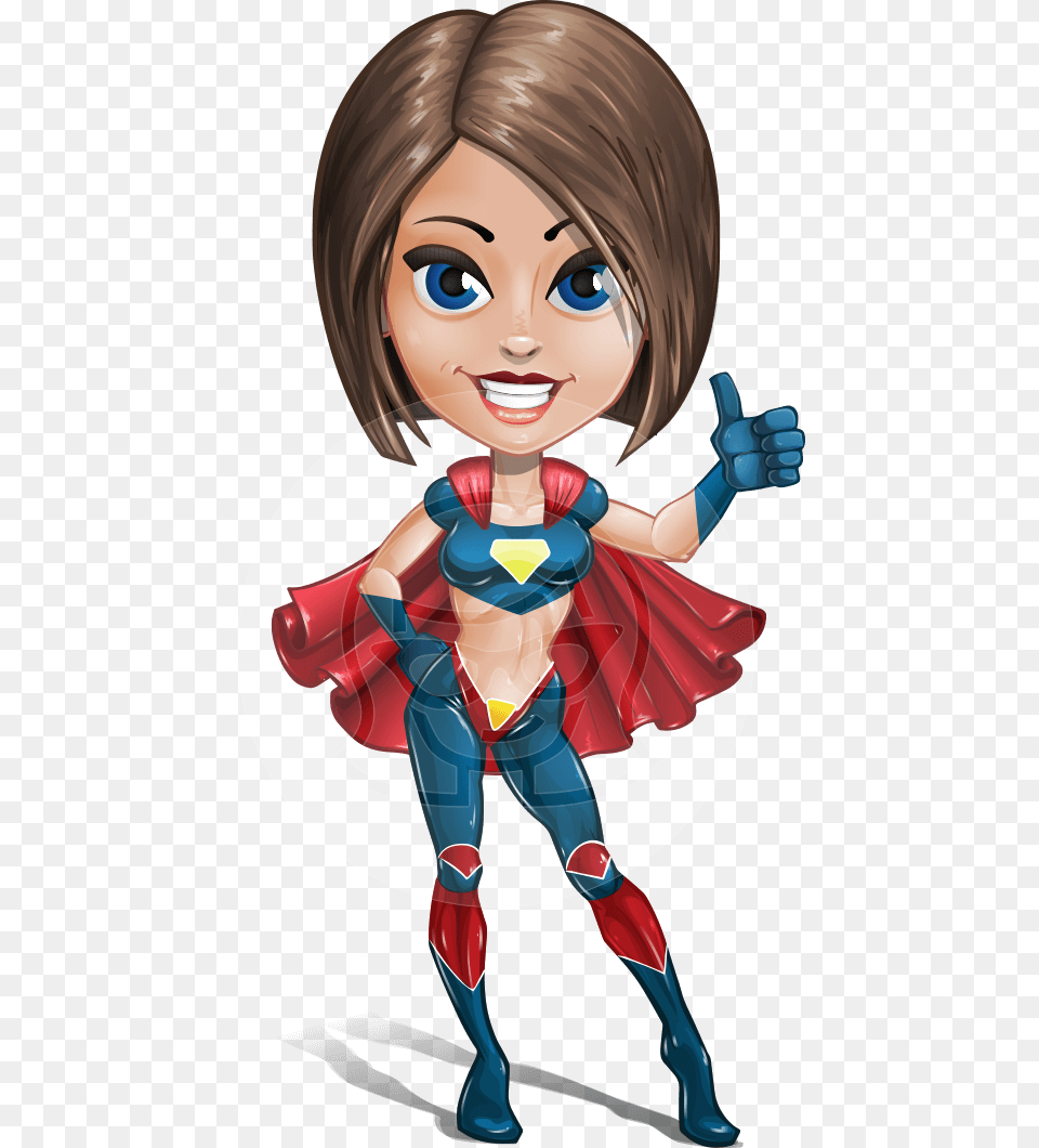 Vector Strong Superwoman Character, Book, Comics, Publication, Baby Free Png