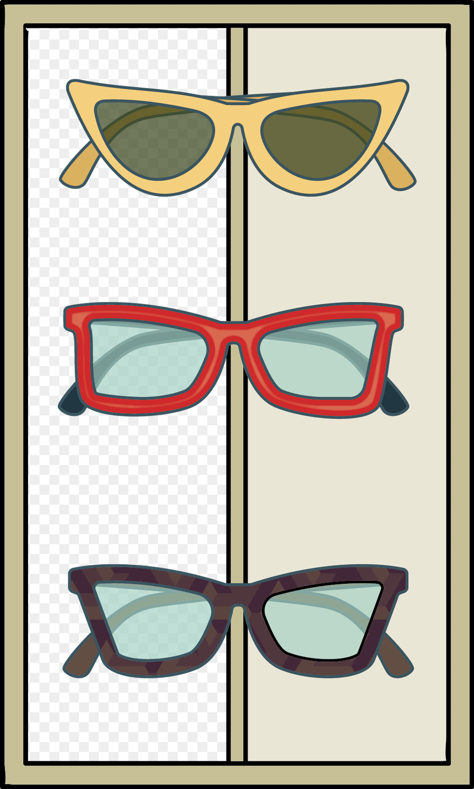 Vector Sunglasses Hq Clipart, Accessories, Glasses Free Png Download