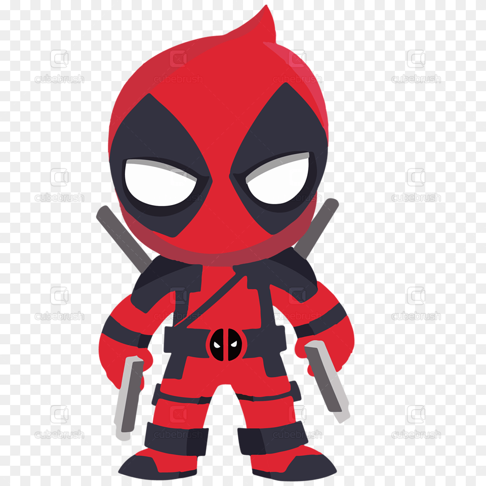 Vector Superhero Head Deadpool, Baby, Person, Face Png Image