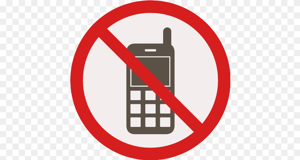 Vector Svg Icon Mobile Phone Prohibited Sign, Electronics, Mobile Phone, Texting, Symbol Free Png Download