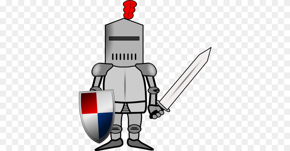 Vector Sword And Shield, Knight, Person, Armor, Blade Free Png Download