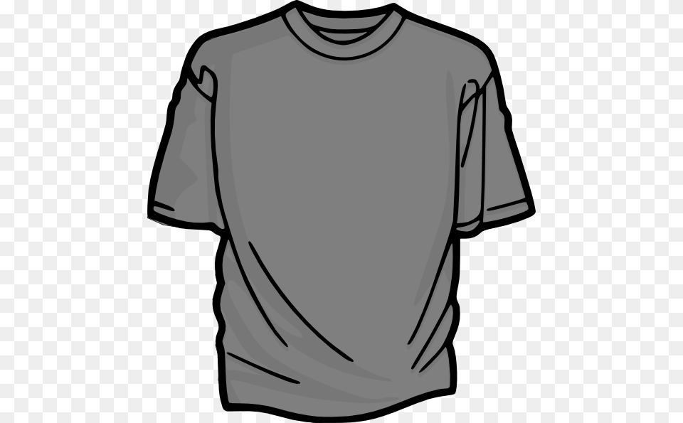 Vector T Shirt Outline, Clothing, T-shirt Png Image