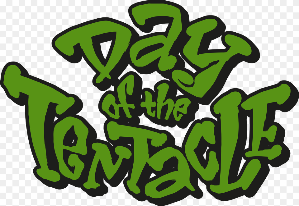 Vector Tentacles Svg Day Of The Tentacle, Green, Text, Dynamite, Weapon Png