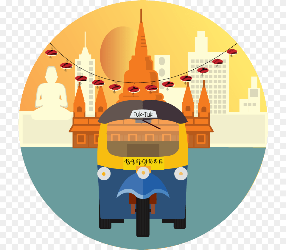 Vector Thailand Icon, Person, Bus, Transportation, Vehicle Free Png Download