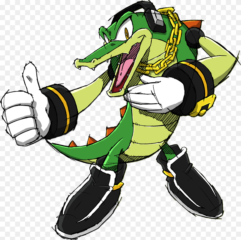 Vector The Buaya Sketch Sonic Channel Vector The Crocodile, Body Part, Hand, Person, Book Png Image