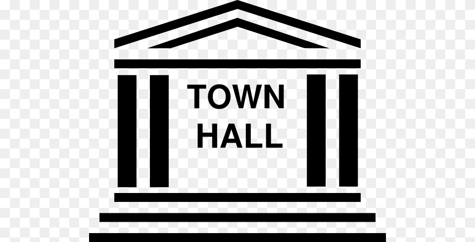 Vector Town Silhouette Illustration Town Hall Clip Art, Architecture, Pillar Free Transparent Png