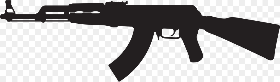 Vector Transparent Ak 47 Icons, Firearm, Gun, Rifle, Weapon Png