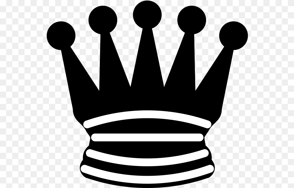 Vector Transparent Background King Crown Novocomtop Black Queen Chess, Cutlery, Fork, Light, Logo Png Image