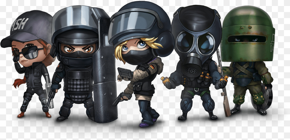 Vector Transparent Library At E Game News Updates R Rainbow Six Siege Toy, Helmet, Baby, Person, Armor Png