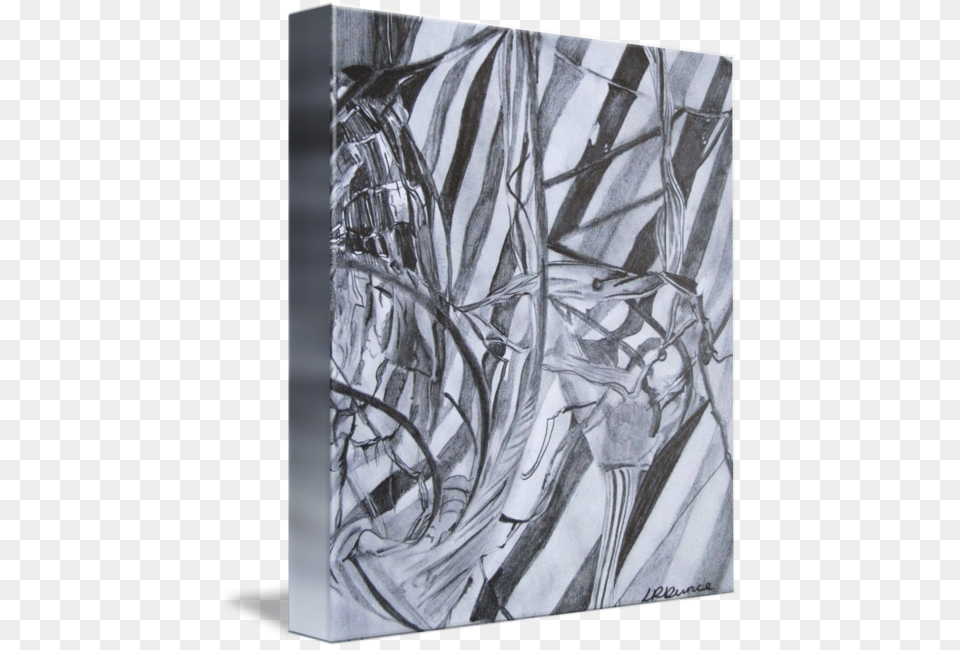 Vector Transparent Stock In Broken Mirror By Laura Sketch, Art, Modern Art, Aluminium, Drawing Free Png Download