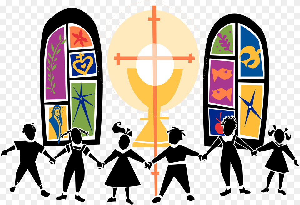 Vector Transparent Stock Kids Church Clipart African American Church Youth, Person, People, Adult, Female Free Png