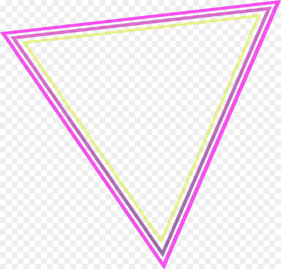 Vector Triangles Aesthetic Aesthetic 80s, Triangle, Blackboard, Purple Free Png Download