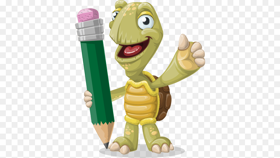 Vector Turtle Turtle, Pencil, Baby, Person Free Png Download