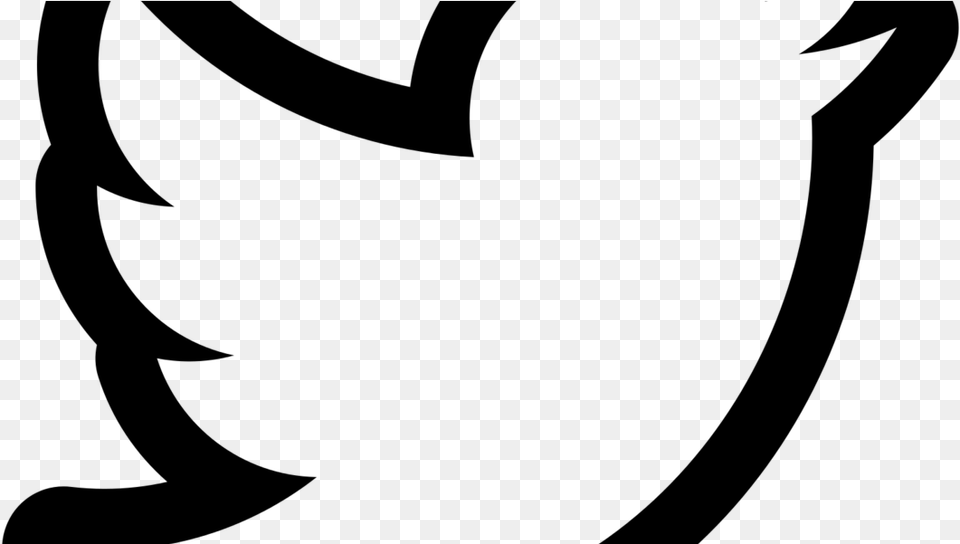 Vector Twitter Icon White, Gray Png Image