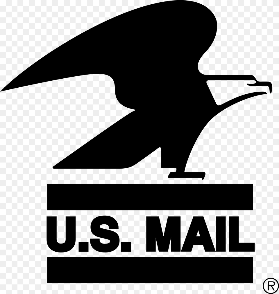 Vector Us Mail Logo United States Postal Service, Gray Free Png