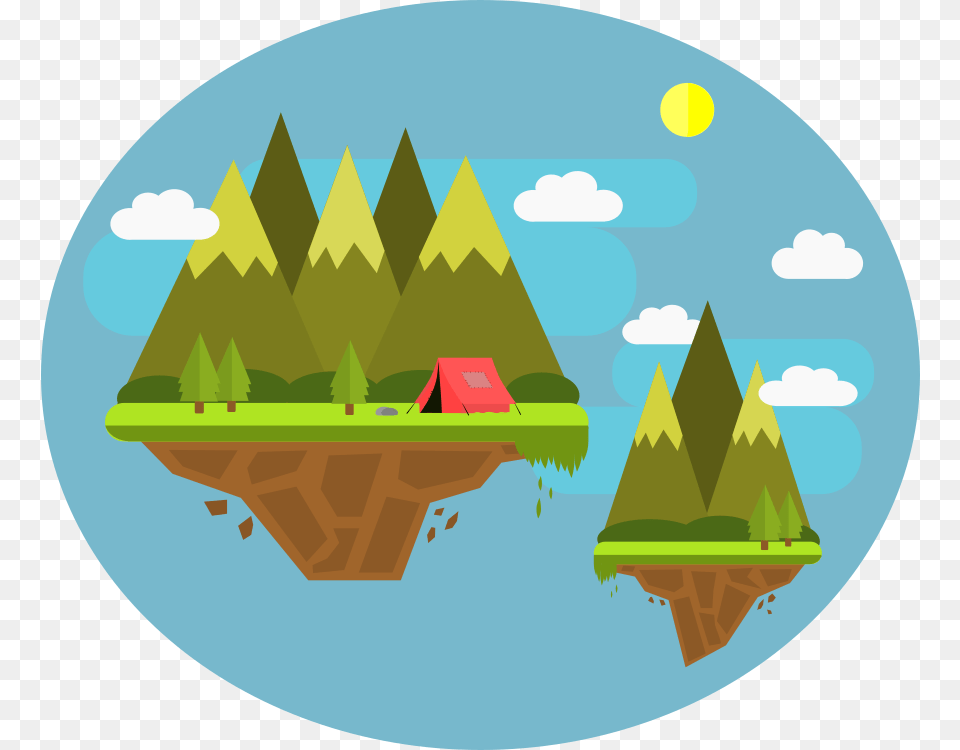 Vector Vectorart Art Inkscapepic Illustration, Land, Nature, Outdoors, Water Png