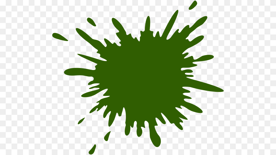 Vector Water Splash, Green, Plant, Pollen, Stain Free Png