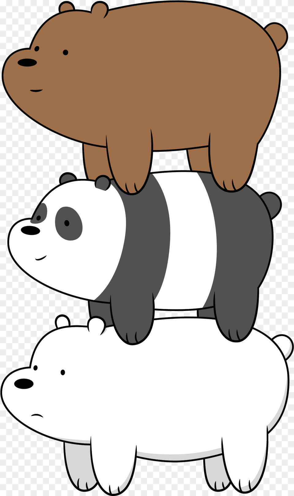 Vector We Bare Bears By Falexd We Bare Bears Vector, Animal, Bear, Mammal, Wildlife Free Transparent Png