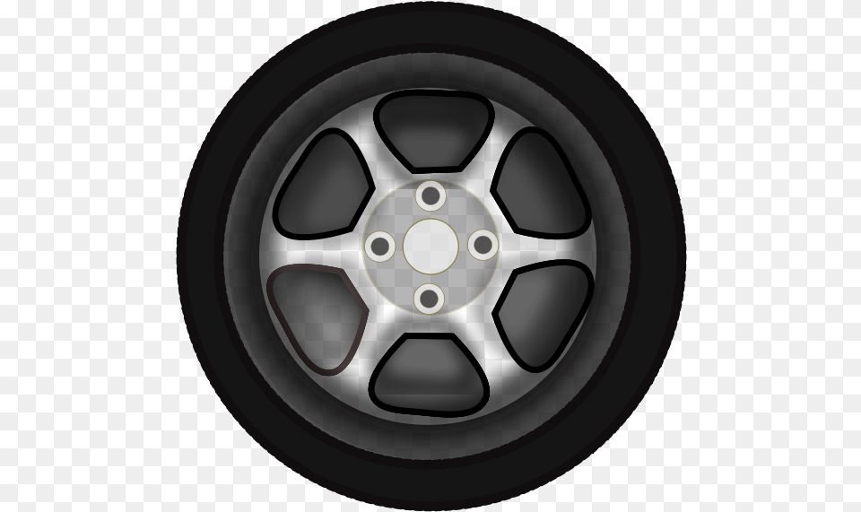Vector Wheel Cartoon Car Wheel, Alloy Wheel, Car Wheel, Machine, Spoke Free Png