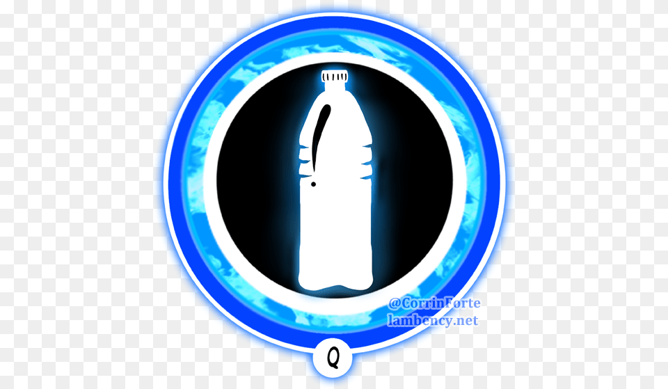 Vectored Zylbrad7 39s Iconic Pose For His, Bottle, Water Bottle, Disk Free Transparent Png