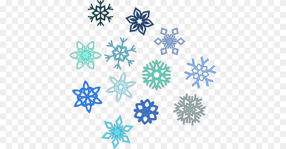 Vectorial De De Los Copos De Nieve, Nature, Outdoors, Snow, Snowflake Free Png Download