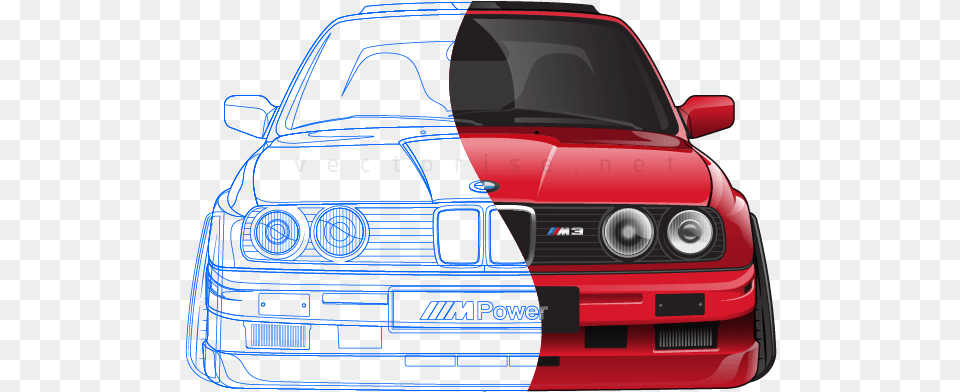 Vectorise Services Logo Bmw E30 Vector, Car, Coupe, Sports Car, Transportation Free Transparent Png