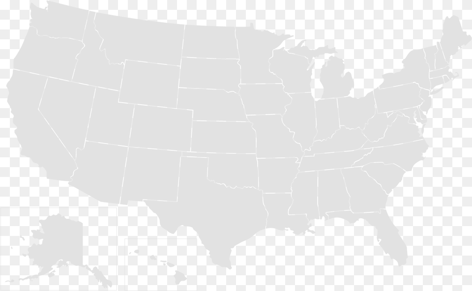 Vectormaps The United States Of America Usa Map, Chart, Plot, Atlas, Diagram Free Png Download