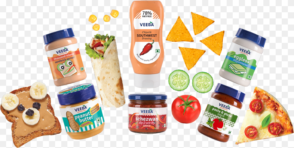 Veeba Philo Home Convenience Food, Lunch, Meal, Ketchup Free Transparent Png