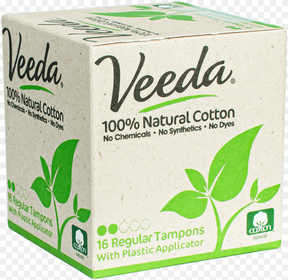 Veeda Tampons, Herbal, Herbs, Plant, Box Free Transparent Png