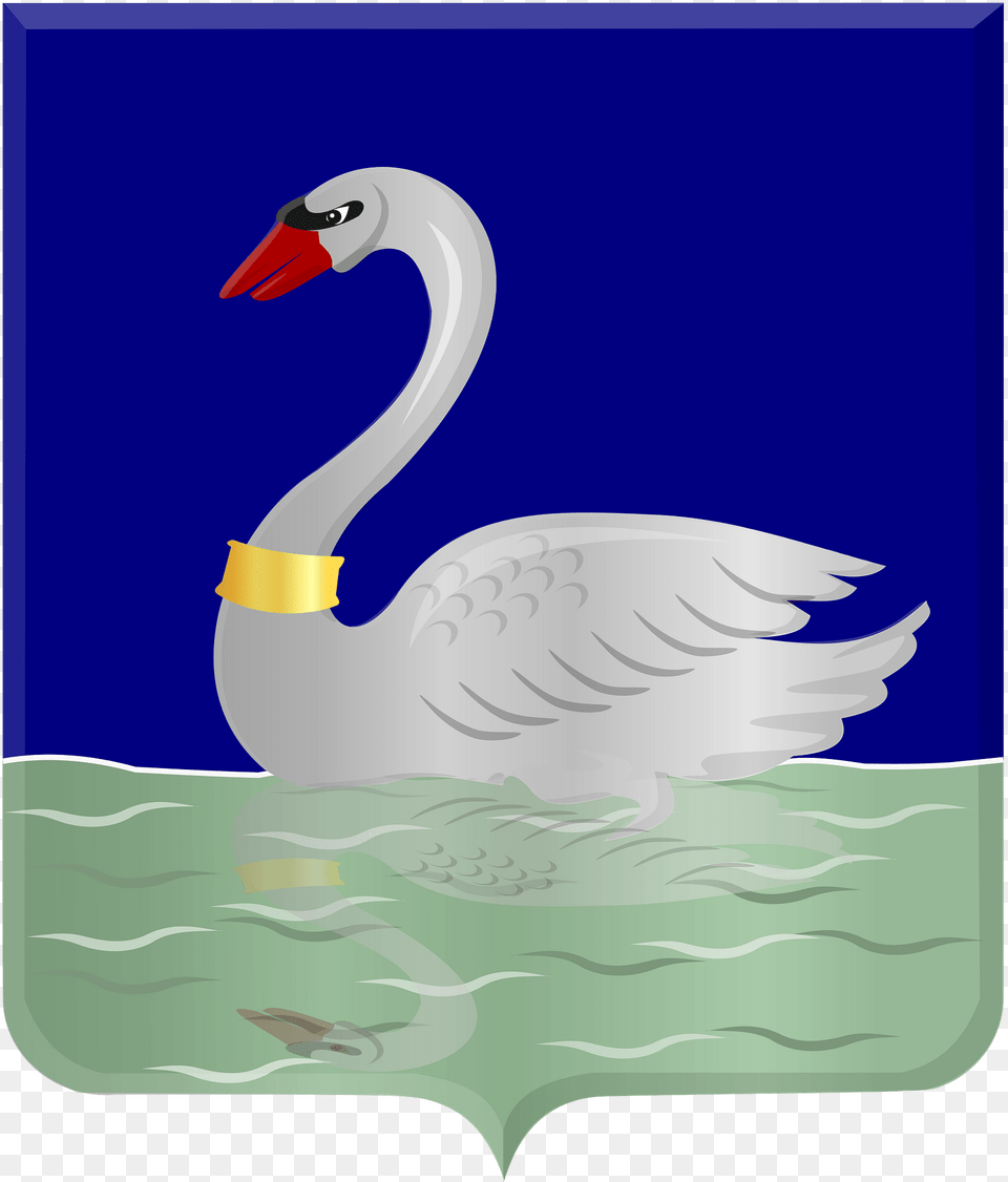 Veenhuizen Wapen Clipart, Animal, Bird, Swan, Waterfowl Png Image