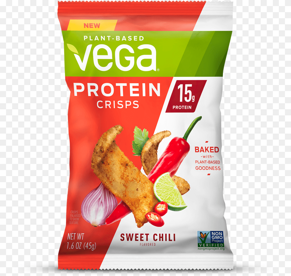 Vega Protein Crisps, Food, Fried Chicken, Advertisement Png Image