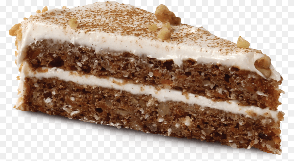 Vegan Carrot Cake Slice, Dessert, Food, Torte, Bread Png