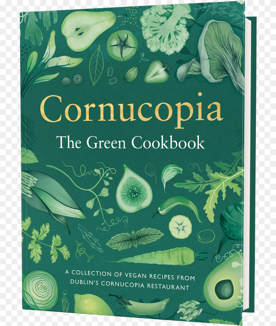 Vegan Cookbook Cornucopia The Green Cookbook, Publication, Book, Advertisement, Herbs Free Png Download