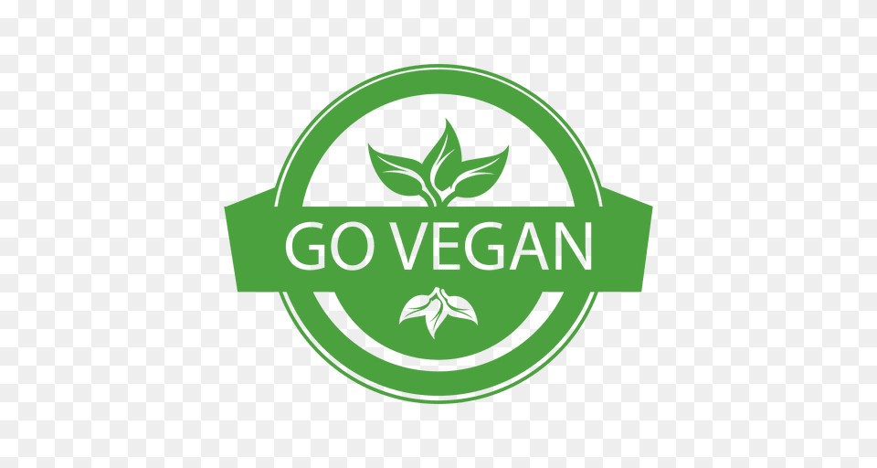 Vegan Ecology Label Badge, Green, Logo, Leaf, Plant Png Image