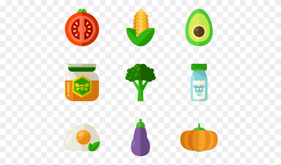 Vegan Icon Packs, Food, Produce, Fruit, Plant Free Png