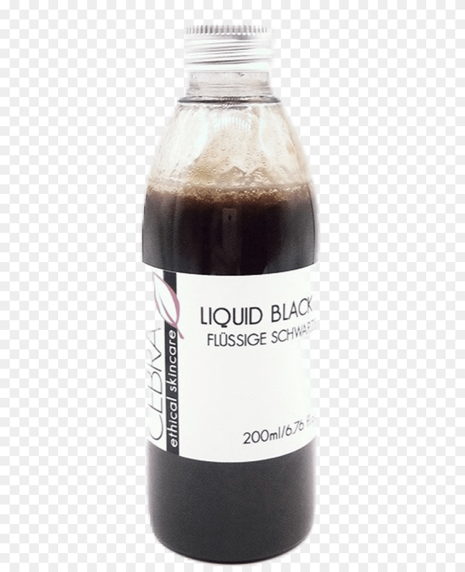 Vegan Liquid Black African Soap Glass Bottle, Food, Seasoning, Syrup, Alcohol Free Transparent Png
