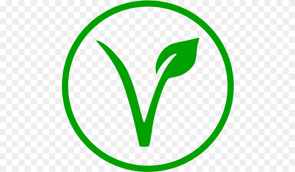 Vegan Logo Vegan Or Vegetarian Symbol, Green, Leaf, Plant Free Transparent Png