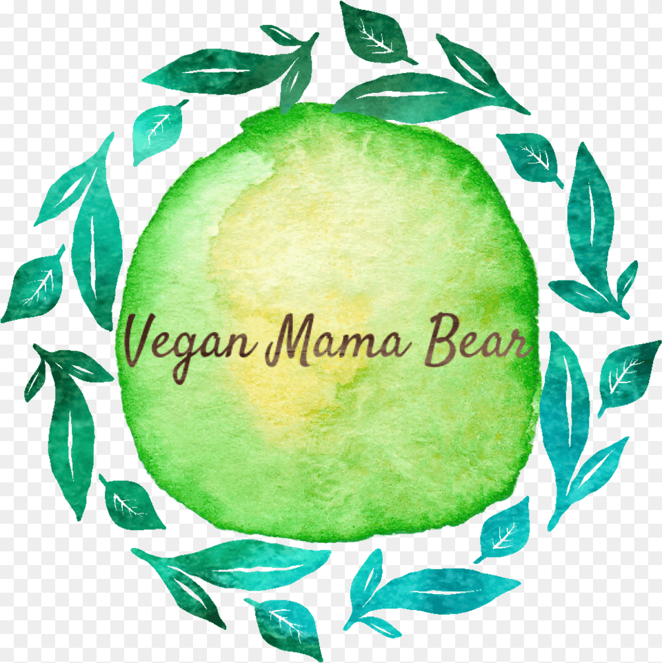 Vegan Mama Bear Illustration, Food, Fruit, Plant, Produce Png Image
