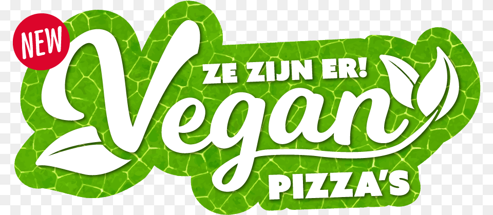 Vegan Pizza Calligraphy, Green, Herbal, Herbs, Plant Free Png