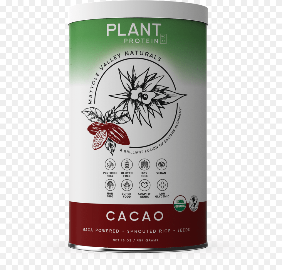 Vegan Plant Protein, Herbal, Herbs, Can, Tin Free Png Download