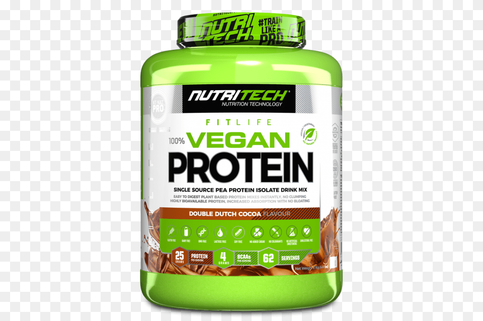 Vegan Protein 100 Pea Isolate 2kg Nutritech Vegan Protein, First Aid Free Transparent Png