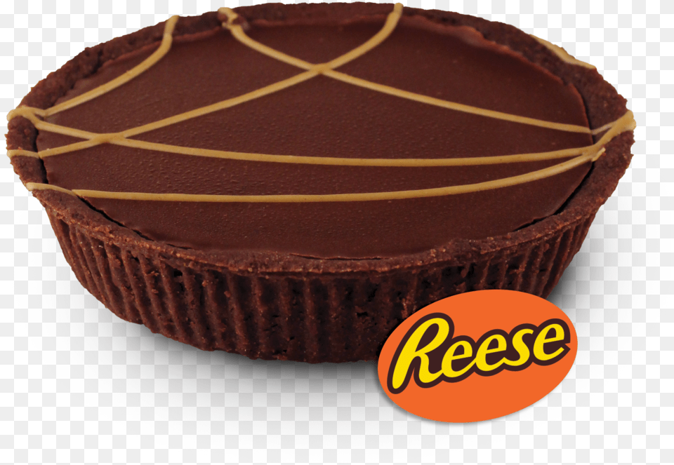 Vegan Reese Pb Tart, Cake, Chocolate, Food, Dessert Free Png Download