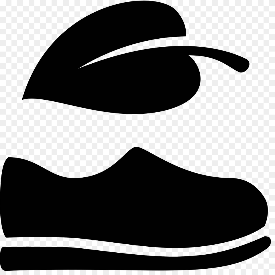 Vegan Shoes Icon, Gray Free Png Download