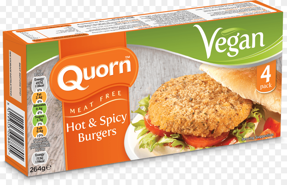 Vegan Spicy Chicken Patty, Burger, Food, Lunch, Meal Free Png Download