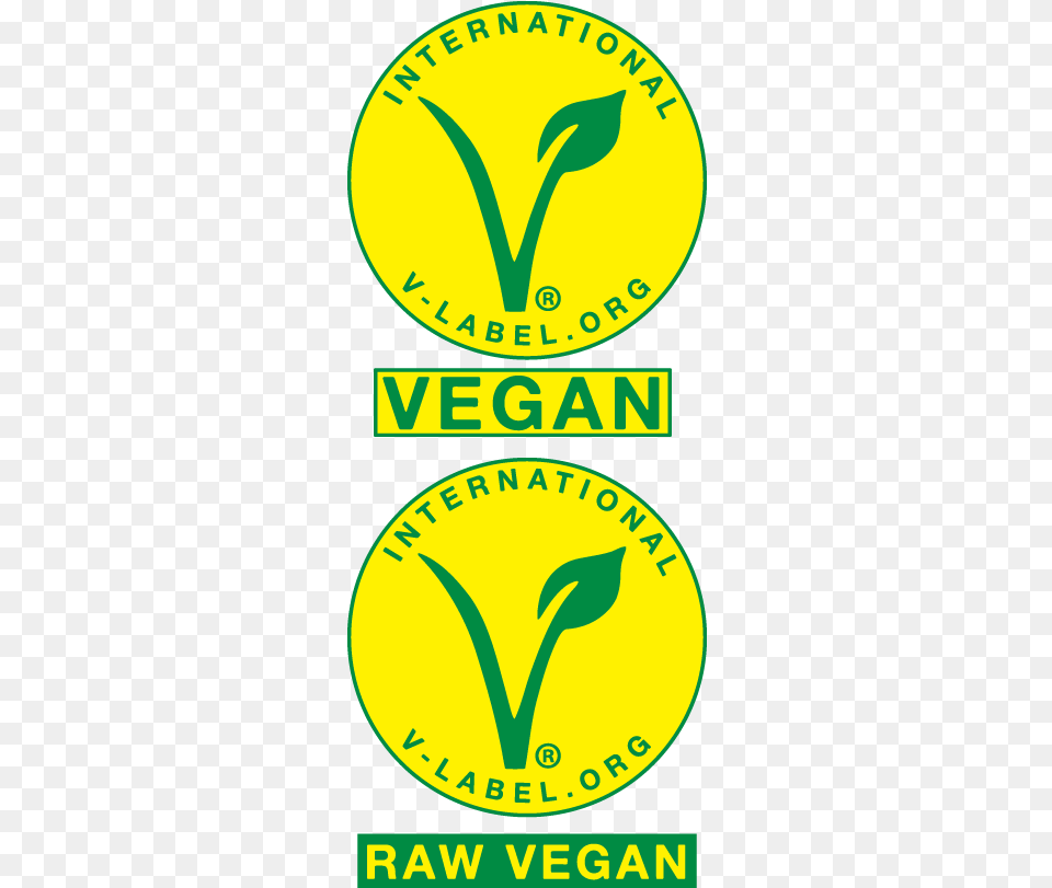 Vegan V Label, Logo, Advertisement Free Png Download