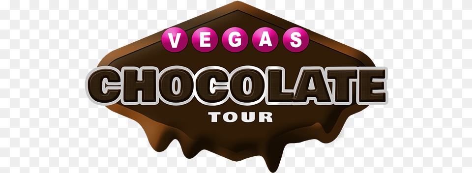 Vegas Deluxe Chocolate Tour Taco Metals, Logo, Food, Sweets, Disk Free Png Download