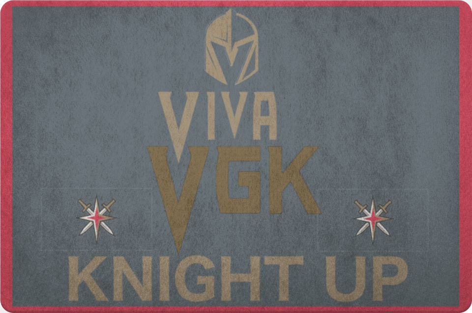 Vegas Golden Knights Housewarming Doormat Welcome Mat Emblem Free Transparent Png