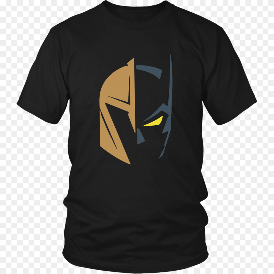 Vegas Golden Knights Logo And Batman The Dark Knight Rises T Shirt, Clothing, T-shirt Free Transparent Png