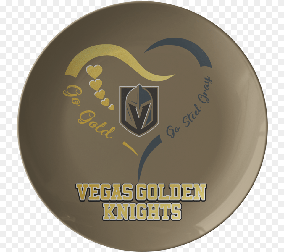 Vegas Golden Knights Plate Fanmats Carpet Mats With Vegas Golden Knights, Gold, Logo Free Transparent Png